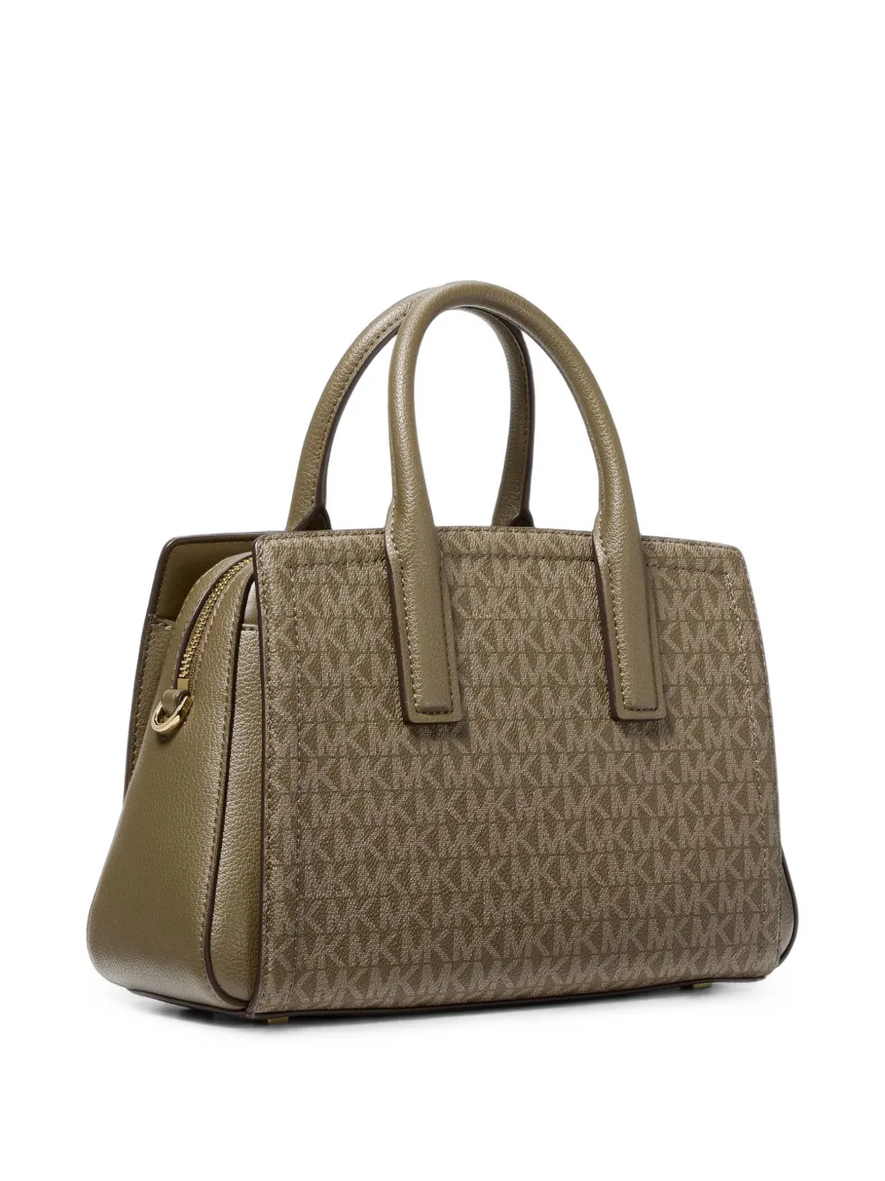 Michael Kors Kleine Laila Signature tas met logo Bruin