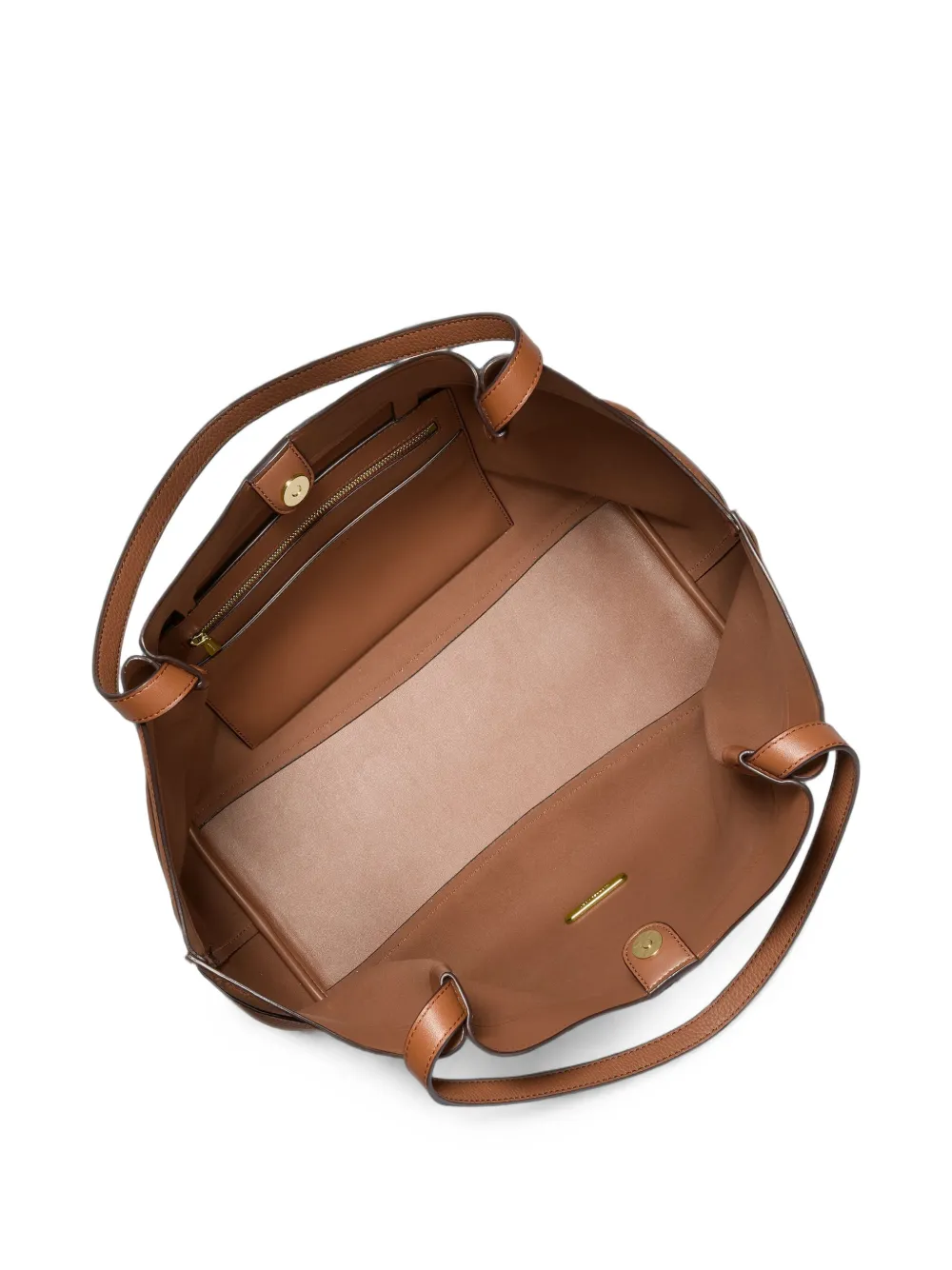 Michael Kors Grote Nolita shopper van bewerkt leer Bruin
