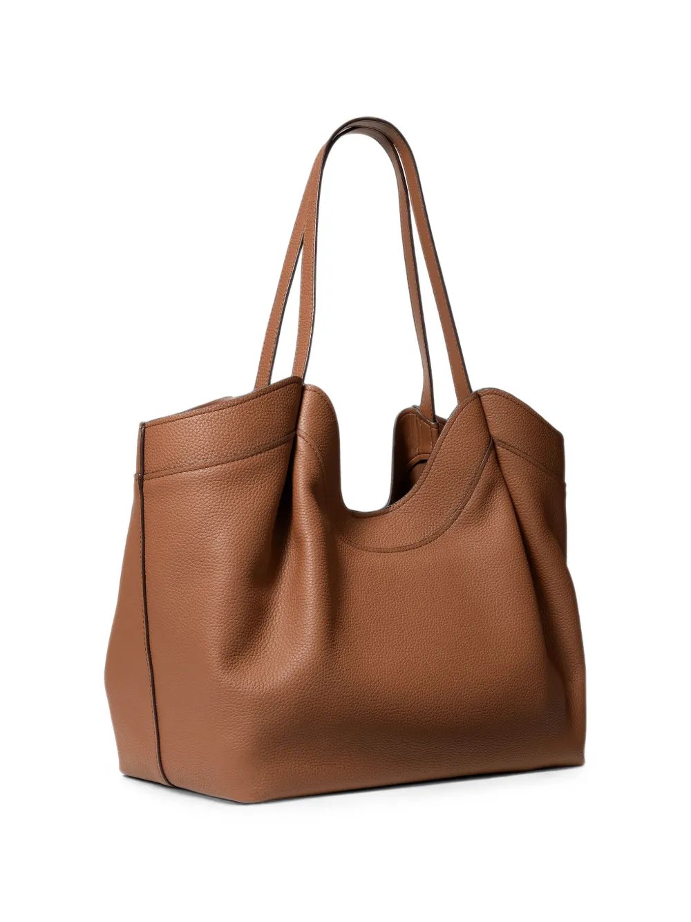 Michael Kors Grote Nolita shopper van bewerkt leer Bruin