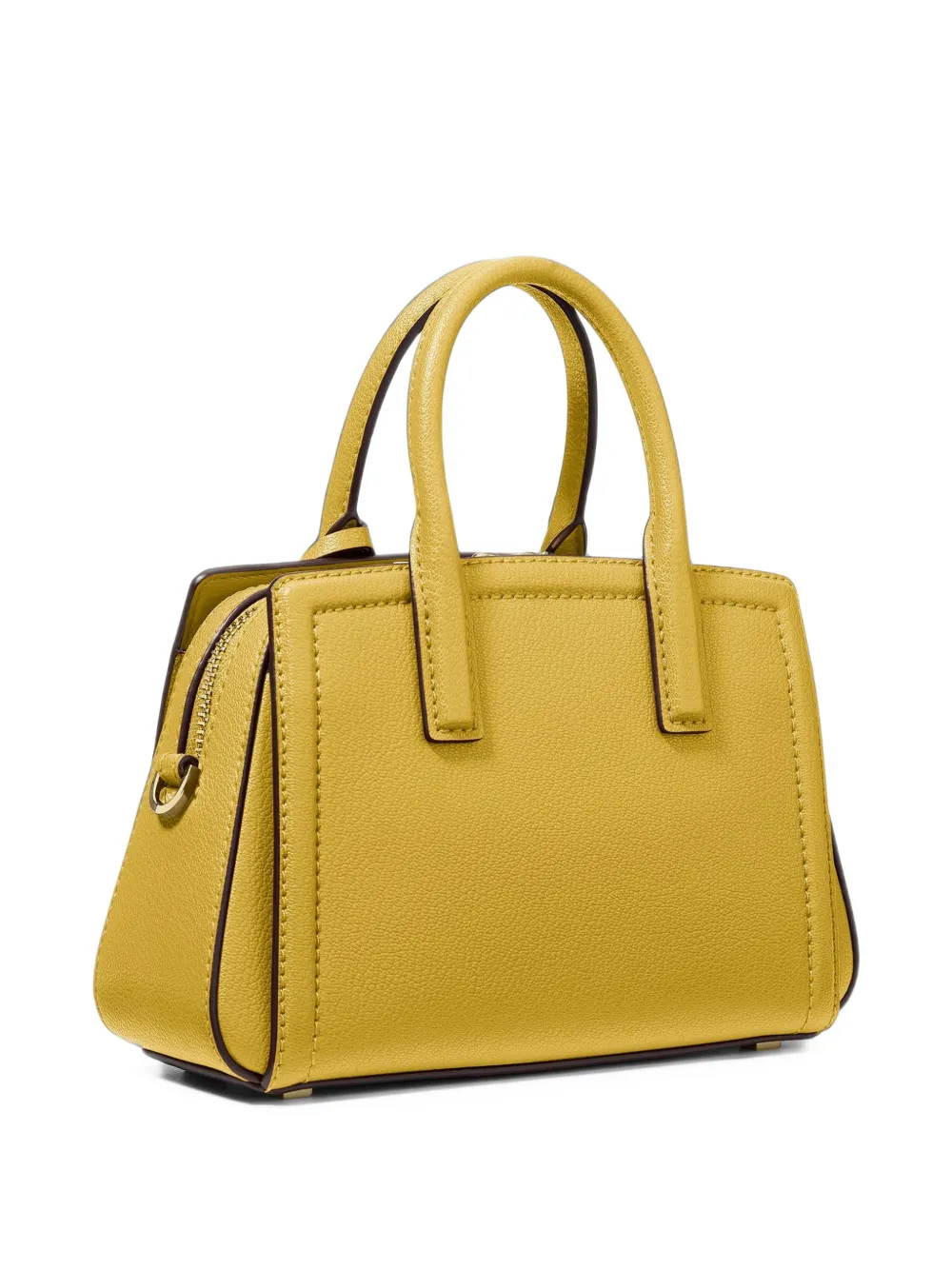 Michael Kors Laila extra-small leather crossbody bag Geel