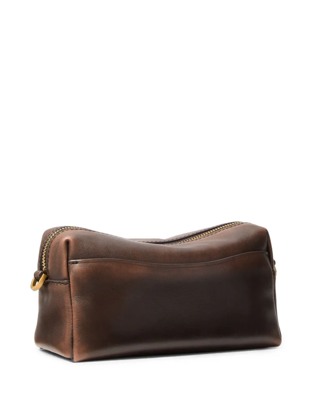 Michael Kors Bryant kleine verstelbare leren schoudertas Bruin