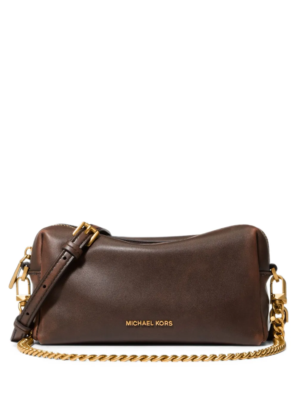Michael Kors Bryant small convertible leather shoulder bag
