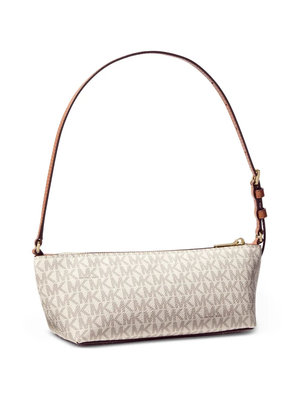 Michael Kors Kleine Laila kenmerkende pochette met logo Beige