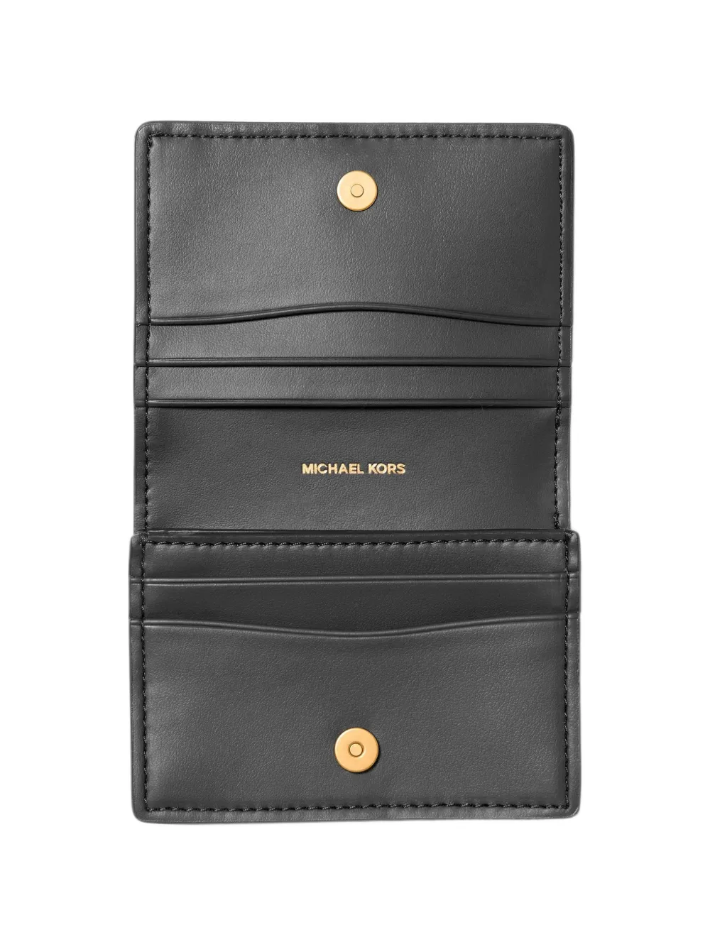 Michael Kors Portemonnee met logoplakkaat Zwart