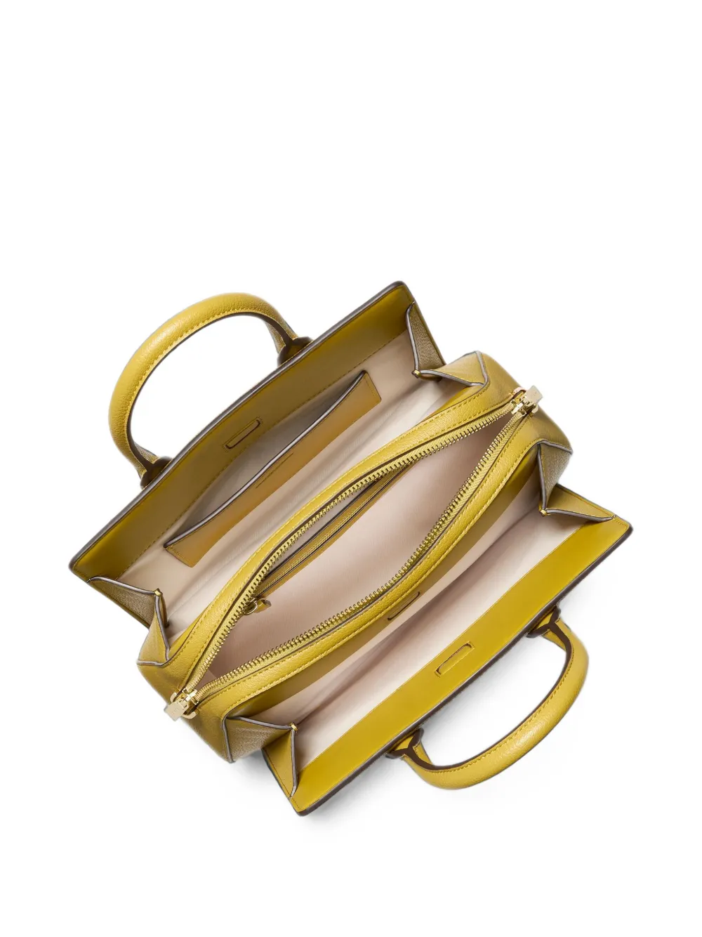 Michael Kors Kleine Laila tas met logo Geel