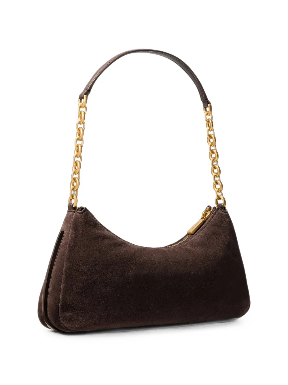 Michael Kors Schoudertas met logoplakkaat Bruin