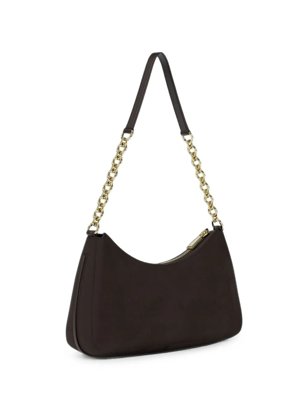Michael Kors Medium Nolita Nubuck pochette met ketting Bruin