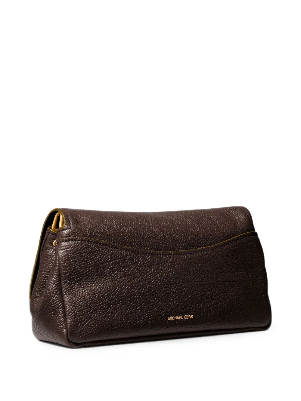 Michael Kors Grote Bryant verstelbare leren schoudertas met textuur Bruin