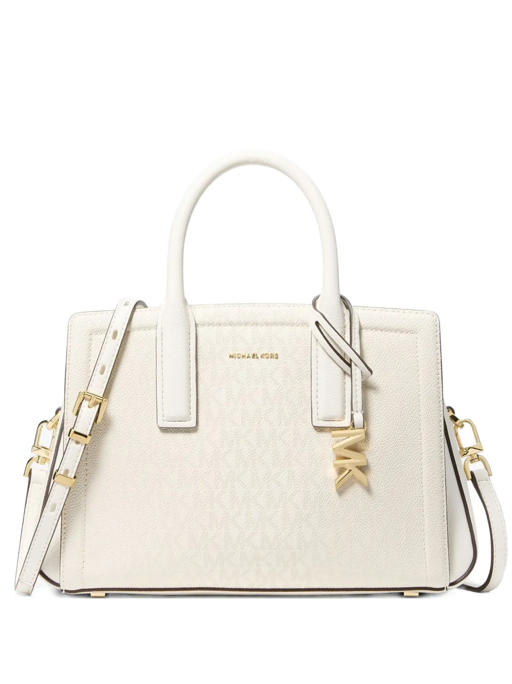 Michael Kors small Laila exclusive logo satchel - Toni neutri