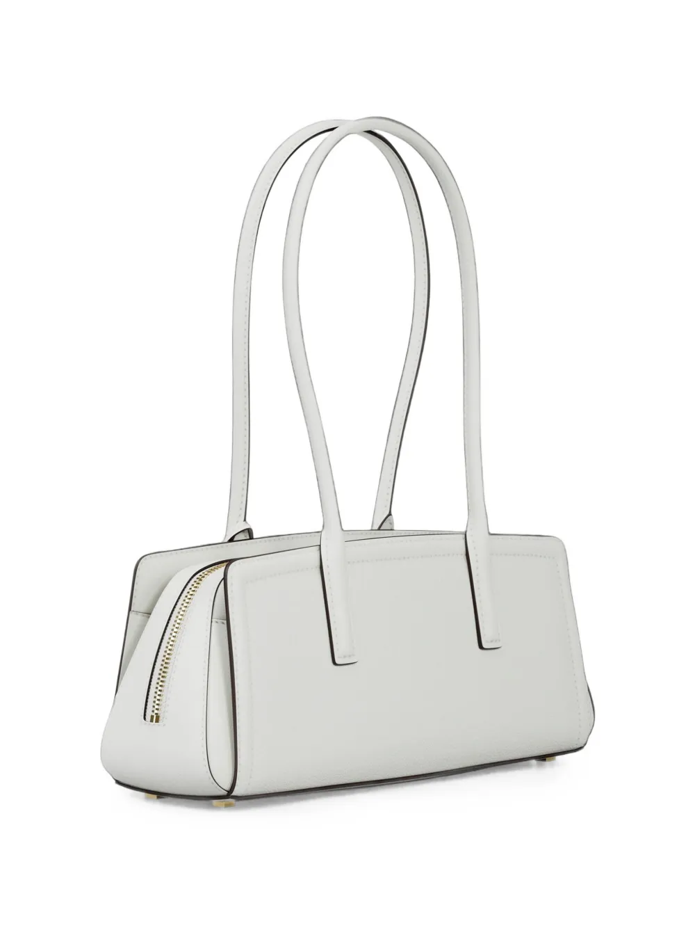 Michael Kors Laila kleine leren schoudertas Wit