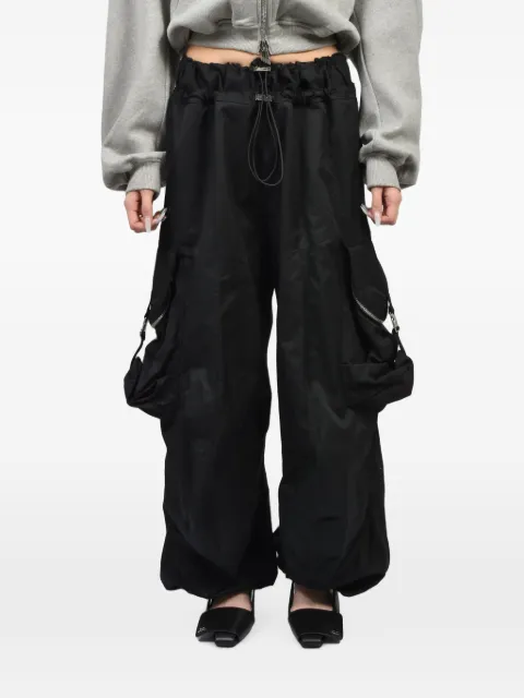 The Attico drawstring-waist cargo pants