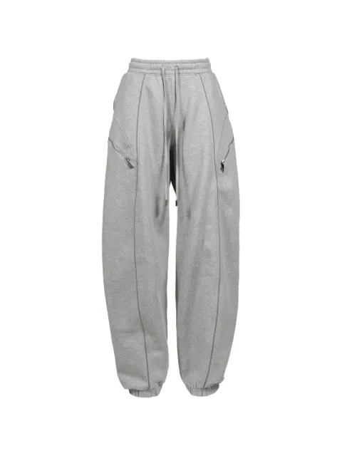 The Attico zip-detail track pants