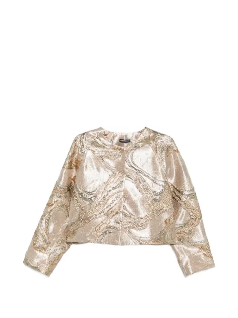 SUSANNE BOMMER metallic jacquard jacket