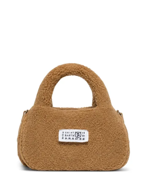 MM6 Maison Margiela Kids logo-patch tote bag