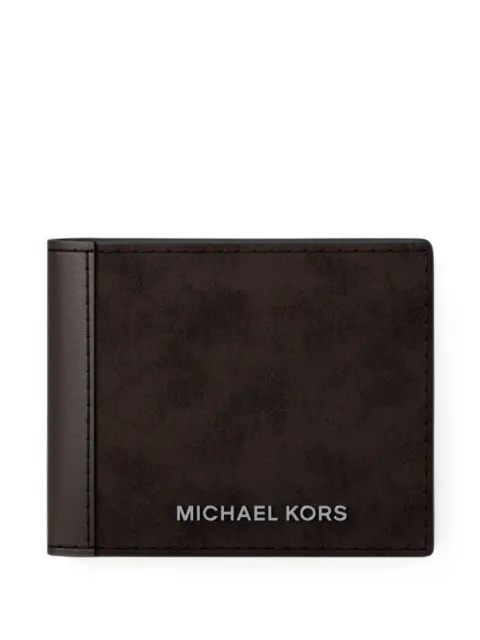 Michael Kors Mason foldable suede wallet
