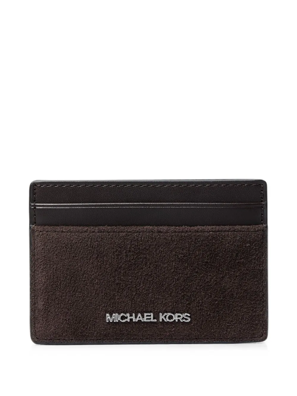 Michael Kors Mason suede card holder