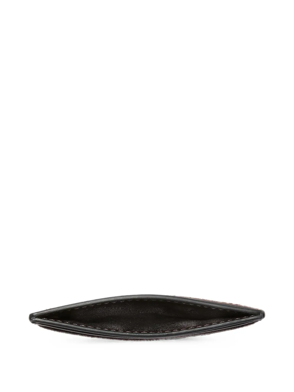 Michael Kors Mason suède pasjeshouder Bruin