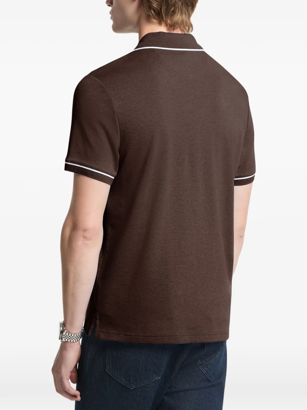 Michael Kors Katoenen poloshirt Bruin