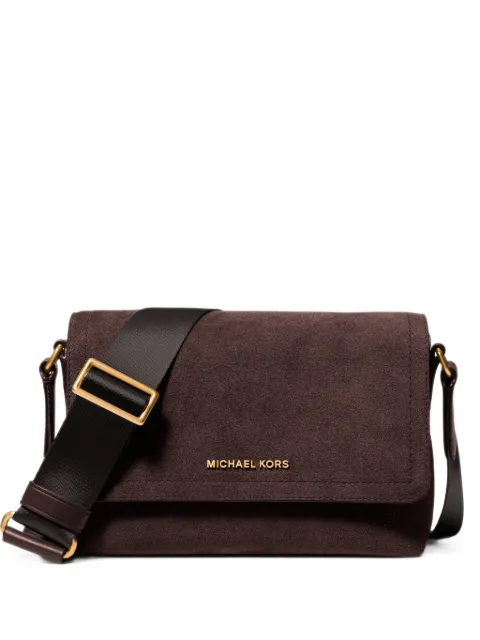 Michael Kors Hudson mini suede messenger bag