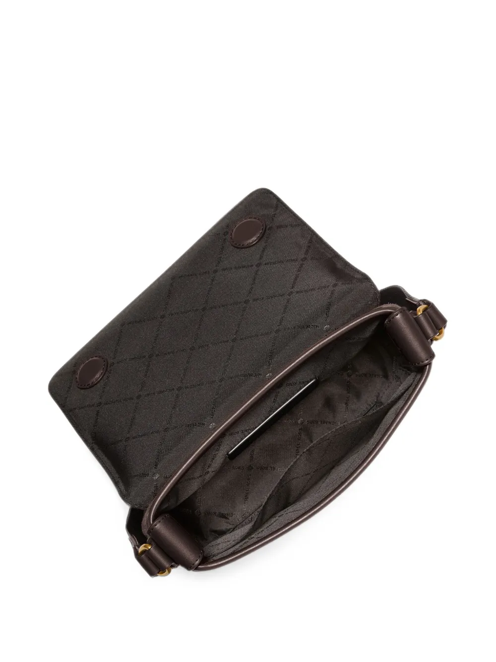 Michael Kors Hudson suède mini-messengertas Bruin