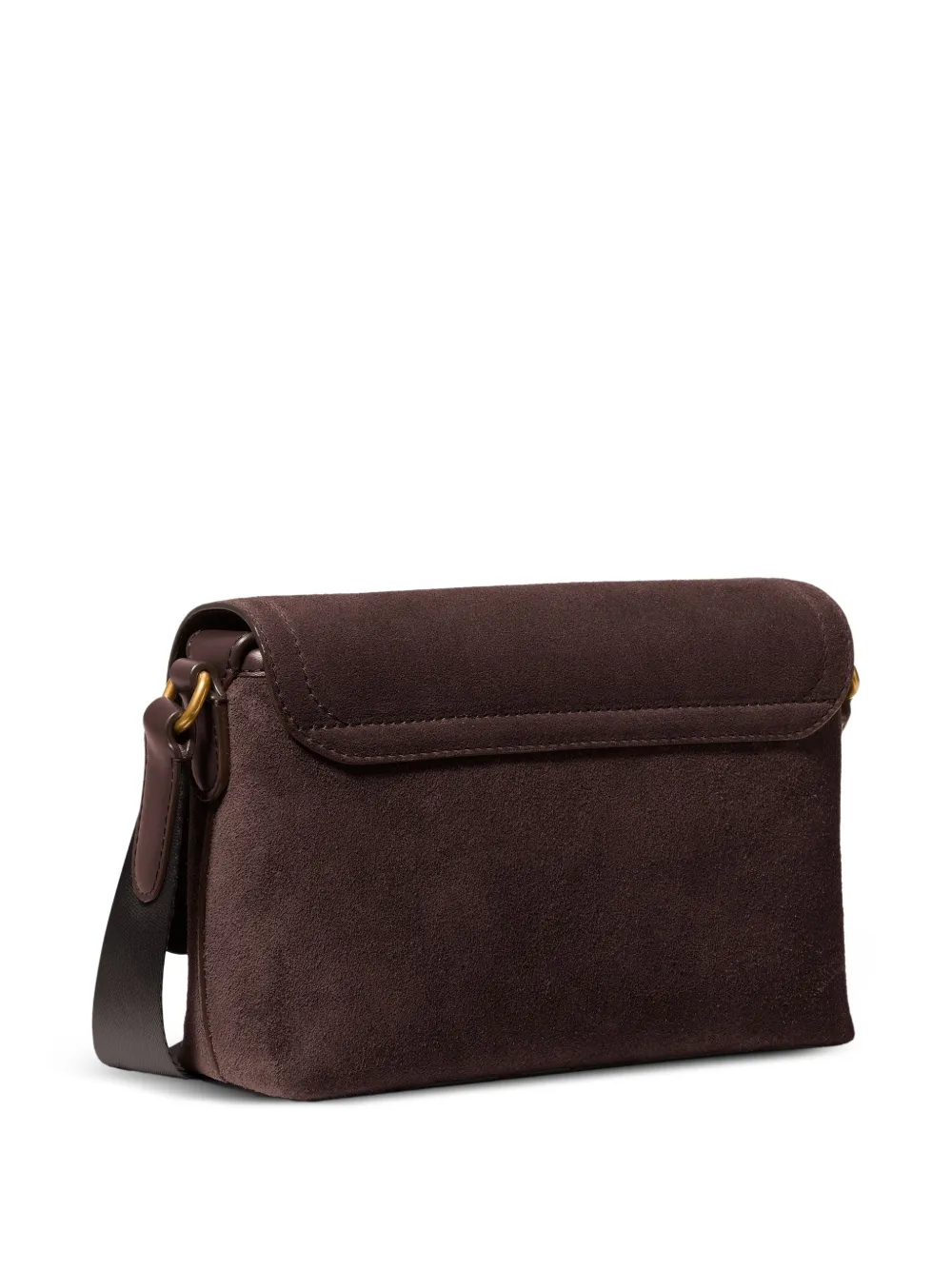 Michael Kors Hudson suède mini-messengertas Bruin
