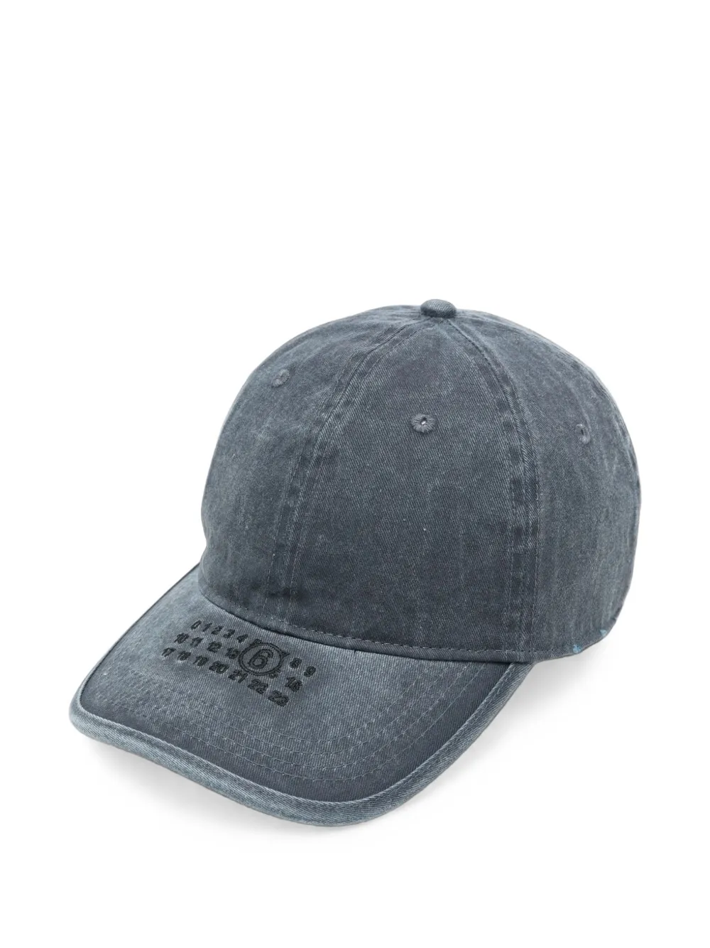 MM6 Maison Margiela casquette Numeric Signature - Bleu