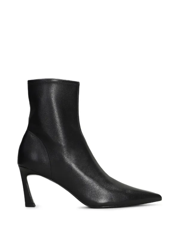 Simkhai Katya Pointed-toe Ankle Boots in Black