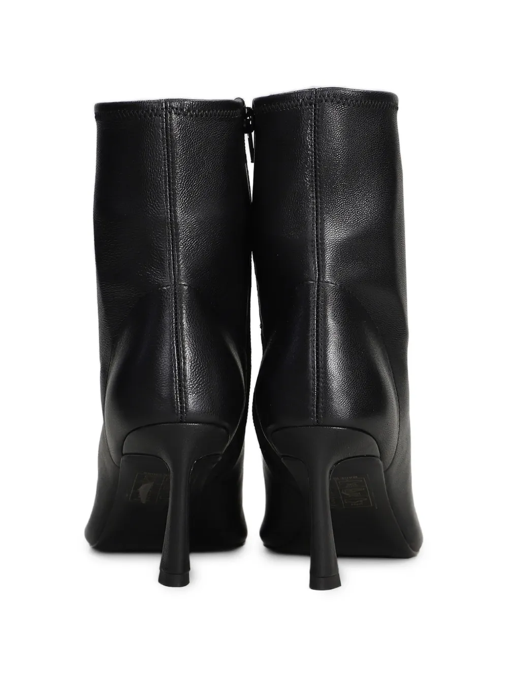 SIMKHAI Katya Pointed-toe Ankle Boots in Black, view 3