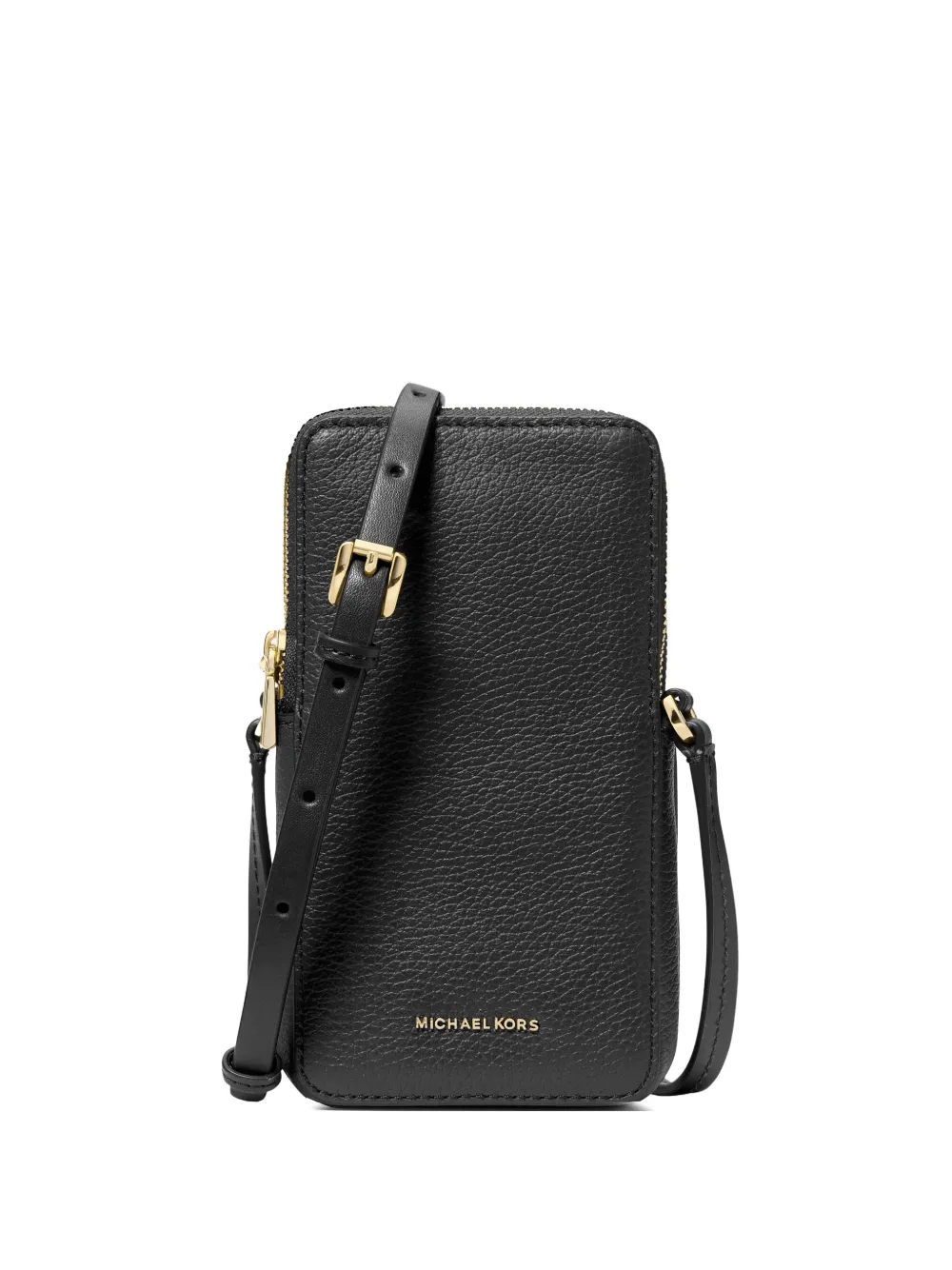 Michael Kors Jet Set small pebbled leather smartphone crossbody bag