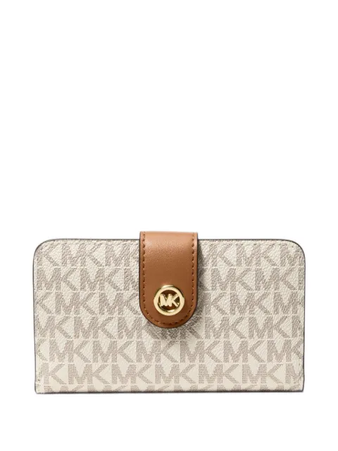 Michael Kors MK Pop charm medium signature logo wallet