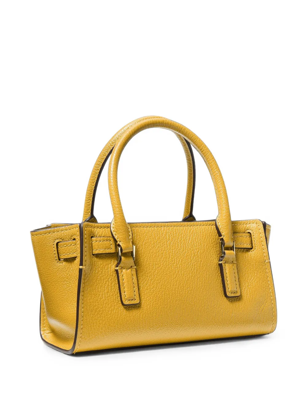 Michael Kors Extra kleine Hamilton Moderne verstelbare leren crossbodytas Geel