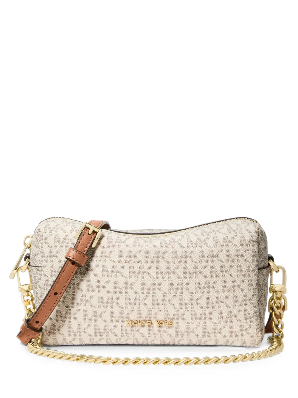 Michael Kors monogram-print shoulder bag - Toni neutri