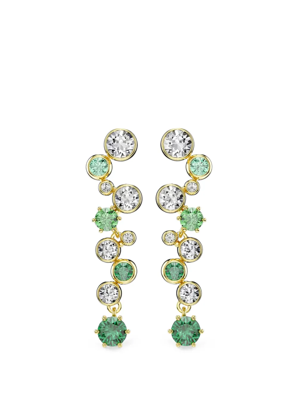 Swarovski Constella crystal-embellished drop earrings - Oro