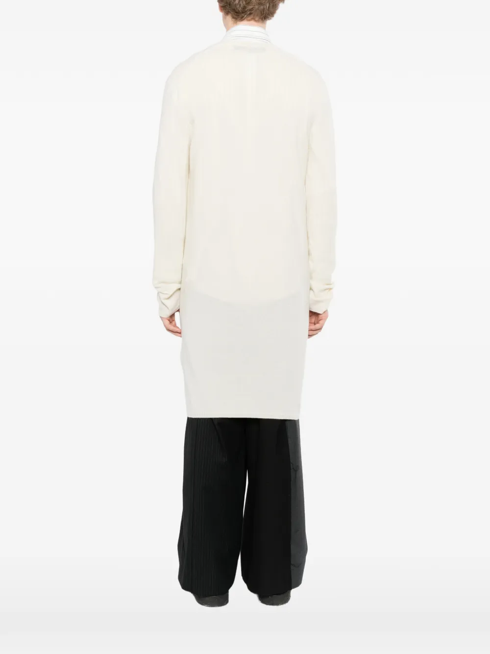 Comme des Garçons Homme Plus button-up cardigan Beige
