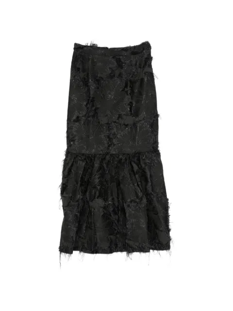 Barbara Bologna Revolution fringed midi skirt