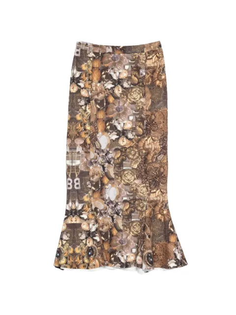 Barbara Bologna jewel-print maxi skirt