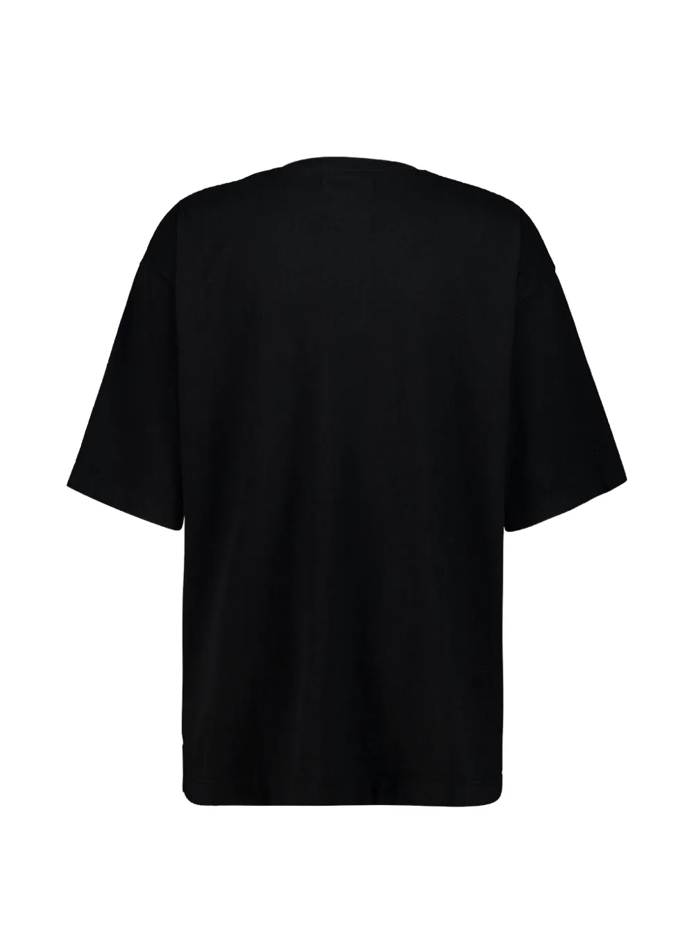 Maison MIHARA YASUHIRO Katoenen T-shirt met 'Don't Tag Me'-print Zwart