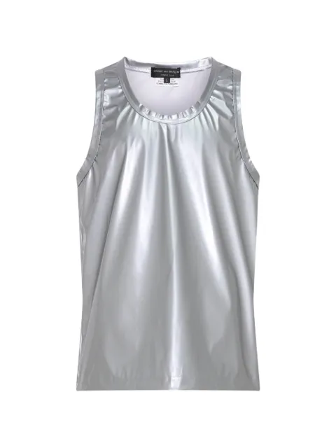 Comme des Garçons Homme Plus metallic-effect T-shirt