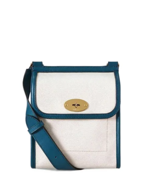 Mulberry small Antony postman's lock canvas shoulder bag