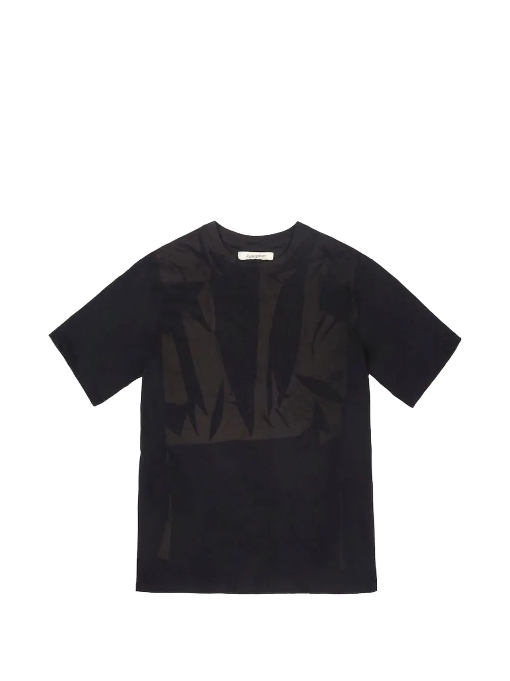 JiyongKim sun-bleached graphic-print T-shirt