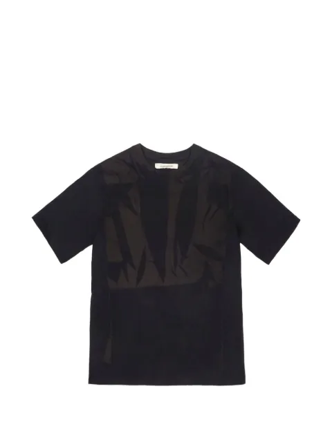 JiyongKim sun-bleached graphic-print T-shirt