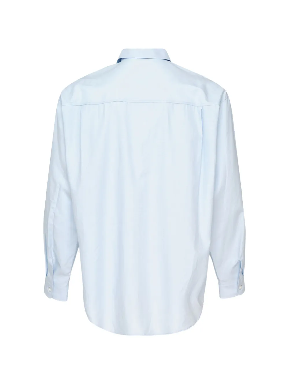 Auralee Overhemd met borstzak Blauw