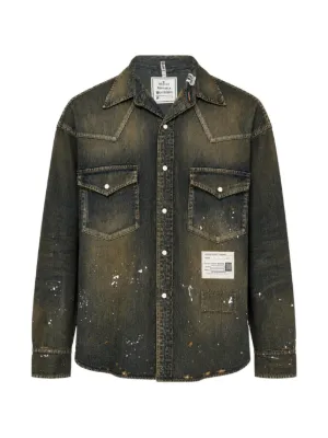 Maison MIHARA YASUHIRO Vintage-like Corduroy Shirt | Brown | FARFETCH