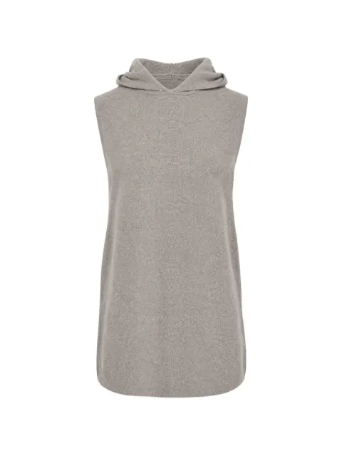 Rick Owens sleeveless hooded sweater