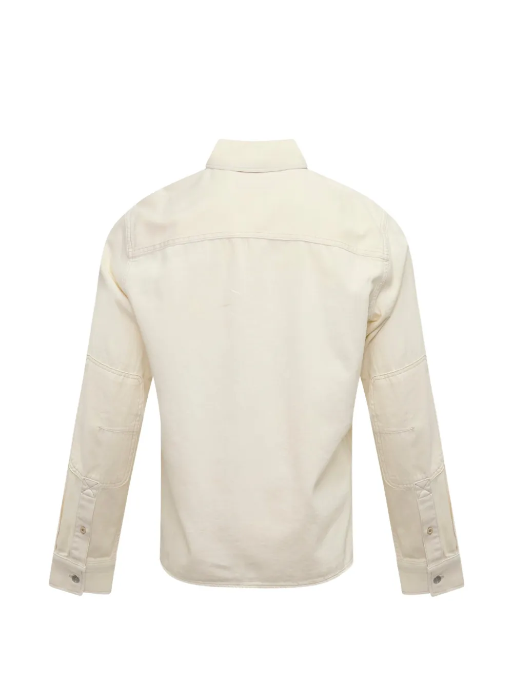 rag & bone Overhemd met borstzakken en knopen Beige