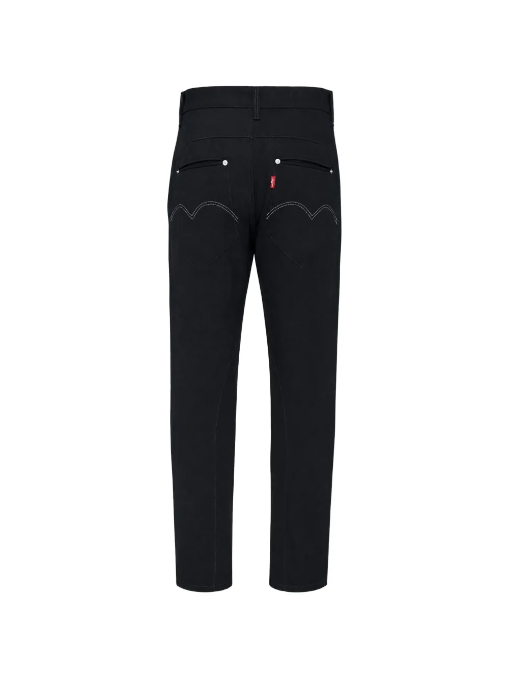 Junya Watanabe MAN Wollen broek met vijf zakken Zwart