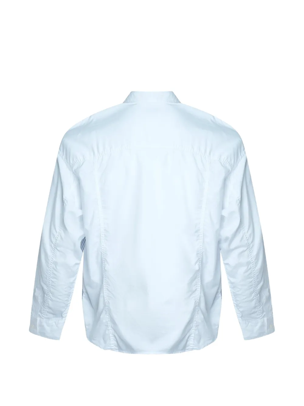 Comme des Garçons Homme Gestreept overhemd Wit