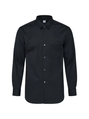 Ralph Lauren Purple Label double-pocket long-sleeve Shirt | Black