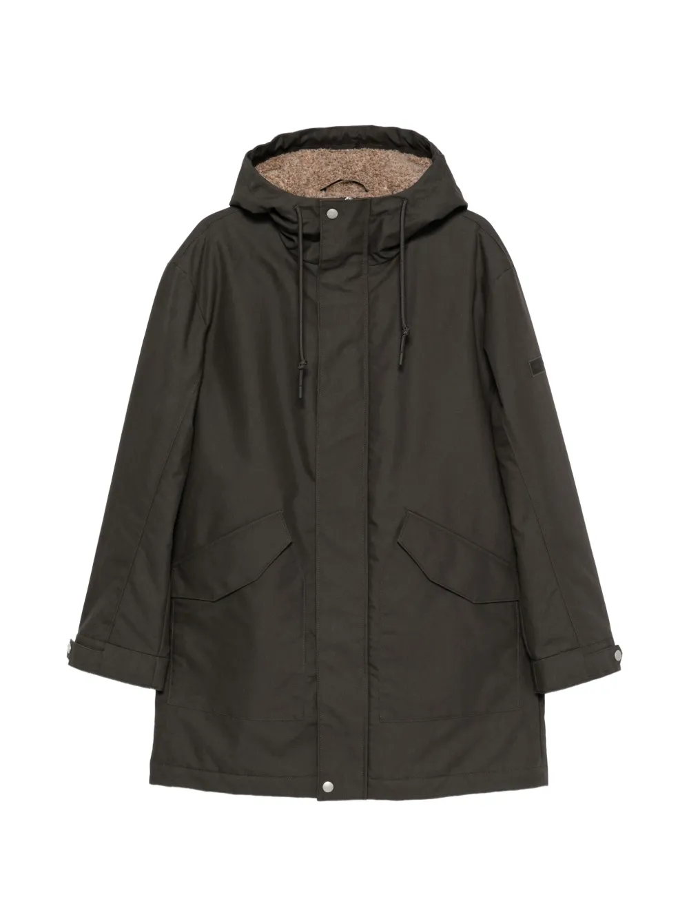 Marc O'Polo hooded zip-up coat