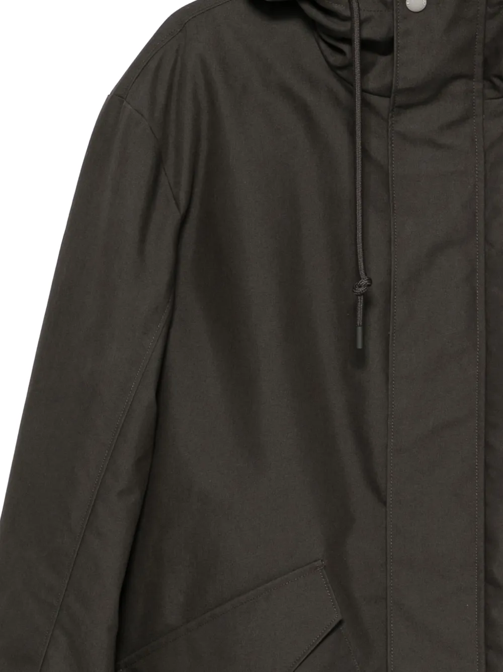 Marc O'Polo Jas met capuchon Bruin